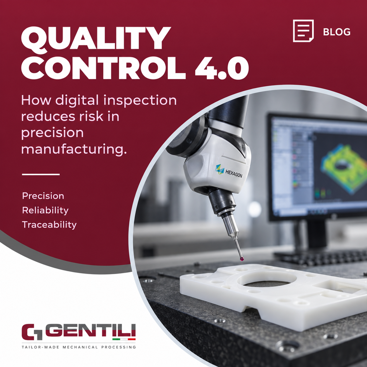 Quality Control 4.0: how digital inspection reduces risk in precision manufacturing